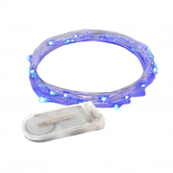- No Manufacturer - 6' Blue LED Battery Operated Fairy Lights (Each)
