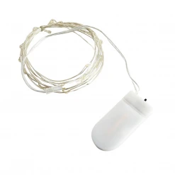 - No Manufacturer - 6' White LED Battery Operated Fairy Lights (Each) Light-Ups 7 - No Manufacturer - 6' White LED Battery Operated Fairy Lights (Each) Light-Ups