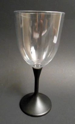 Plush Appeal, LLC LED Wine Glass With Black Base
