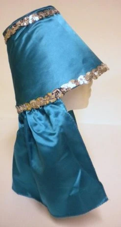 Plush Appeal, LLC Marine Blue Costume Hat With Silver Sequin Trim (Each)