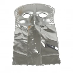 Plush Appeal, LLC Party Supplies Silver Lame Mask With Elastic Band (Each)