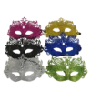 Plush Appeal, LLC Assorted Color Mask With Confetti And Ribbon Tie (Pack Of 6) Party Supplies