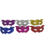 Sale Glittered Venetian Mask With Confetti And Ribbon Tie - Assorted Colors (Pack Of 6) Party Supplies 2 Sale Glittered Venetian Mask With Confetti And Ribbon Tie - Assorted Colors (Pack Of 6) Party Supplies