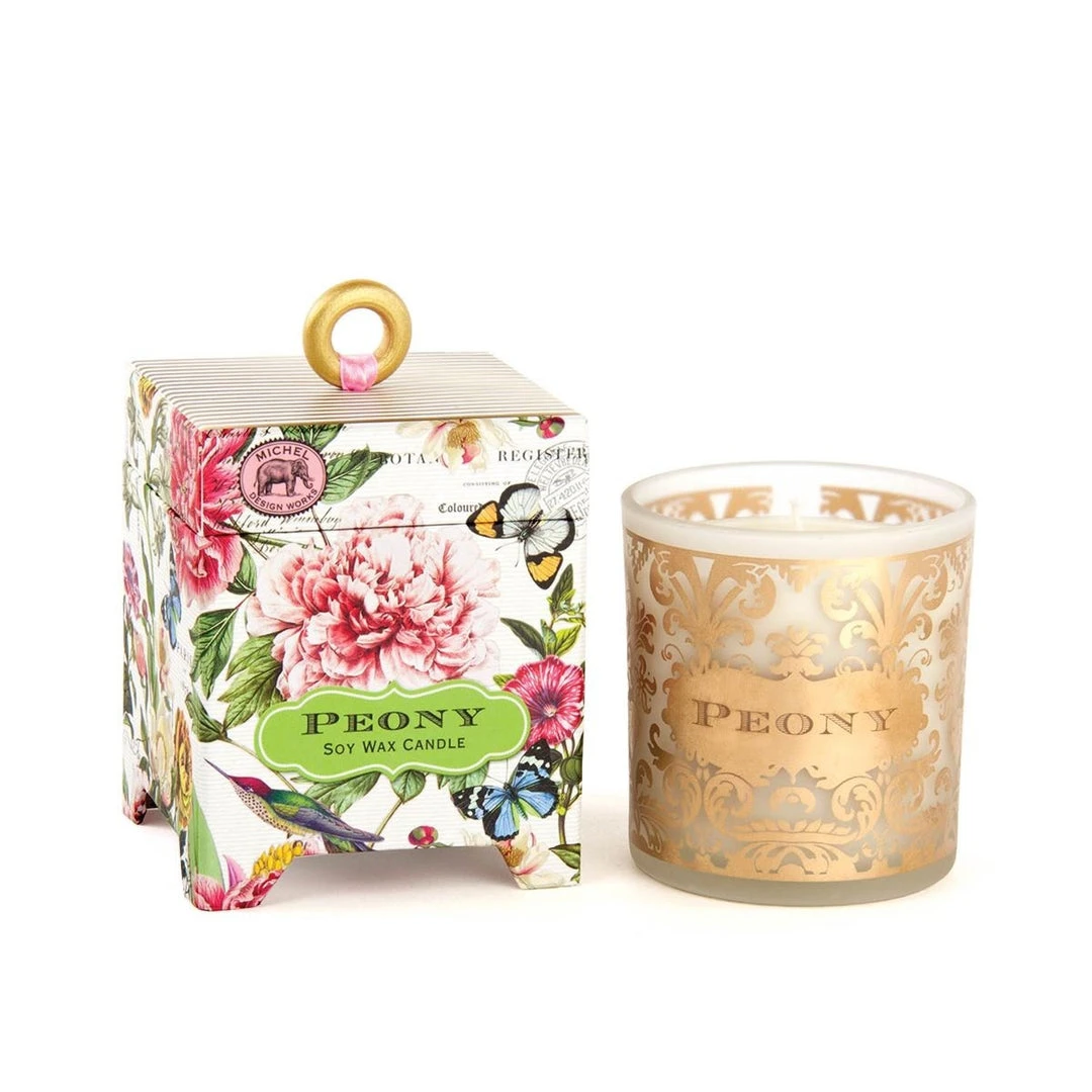 Mardi Gras Spot Michel Design Works Peony Soy Wax Candle 6.5oz (Each) Gifts & Apparel Mardi Gras Spot Michel Design Works Peony Soy Wax Candle 6.5oz (Each) Gifts & Apparel