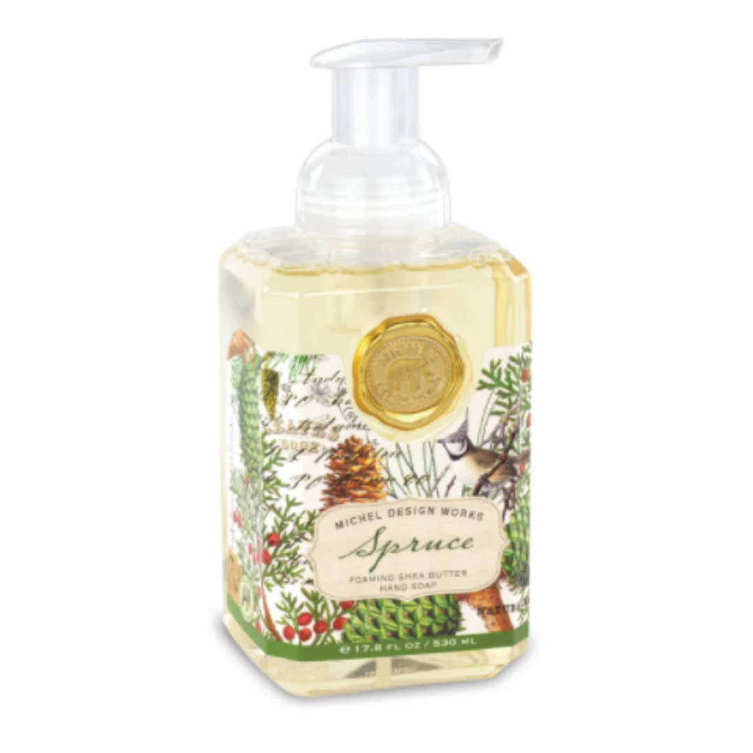 - No Manufacturer - Gifts & Apparel Michel Design Works Spruce Foaming Soap (Each) 3 - No Manufacturer - Gifts & Apparel Michel Design Works Spruce Foaming Soap (Each)