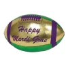Mardi Gras Spot 4" Mardi Gras Vinyl Lame Football - 2 Colors (Dozen) 2 Mardi Gras Spot 4" Mardi Gras Vinyl Lame Football - 2 Colors (Dozen)