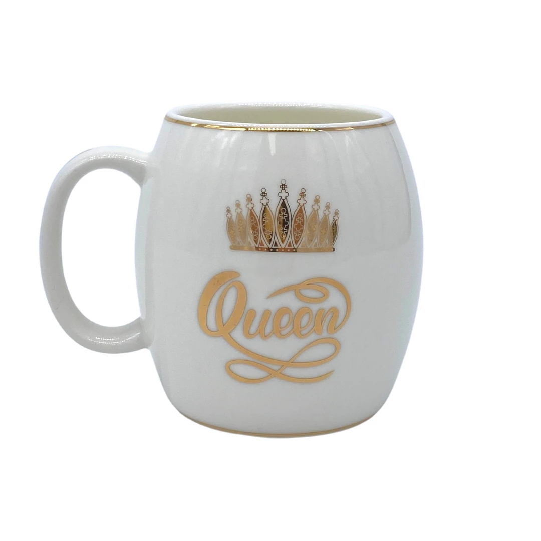 Plush Appeal, LLC 3.5" X 5" Queen Mug With Crown (Each) 3 Plush Appeal, LLC 3.5" X 5" Queen Mug With Crown (Each)