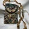 Sale 6.75" X 4.75" Beaded Mask Cross Body Bag (Each) 2 Sale 6.75" X 4.75" Beaded Mask Cross Body Bag (Each)