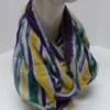 Sale 72" Purple, Green And Yellow Stripes On Scarf (Each) Gifts & Apparel 2 Sale 72" Purple, Green And Yellow Stripes On Scarf (Each) Gifts & Apparel