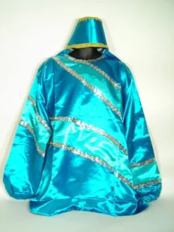 Mardi Gras Spot #6 - Marine Blue Costume With Aqua Trim (Each) Party Supplies 11 Mardi Gras Spot #6 - Marine Blue Costume With Aqua Trim (Each) Party Supplies