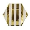 Sale Party Supplies Gold Stripes Large Plates (Pack Of 8) 1 Sale Party Supplies Gold Stripes Large Plates (Pack Of 8)