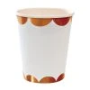 Sale Party Supplies Rose Gold Scalloped Cup (Sleeve Of 8) 2 Sale Party Supplies Rose Gold Scalloped Cup (Sleeve Of 8)