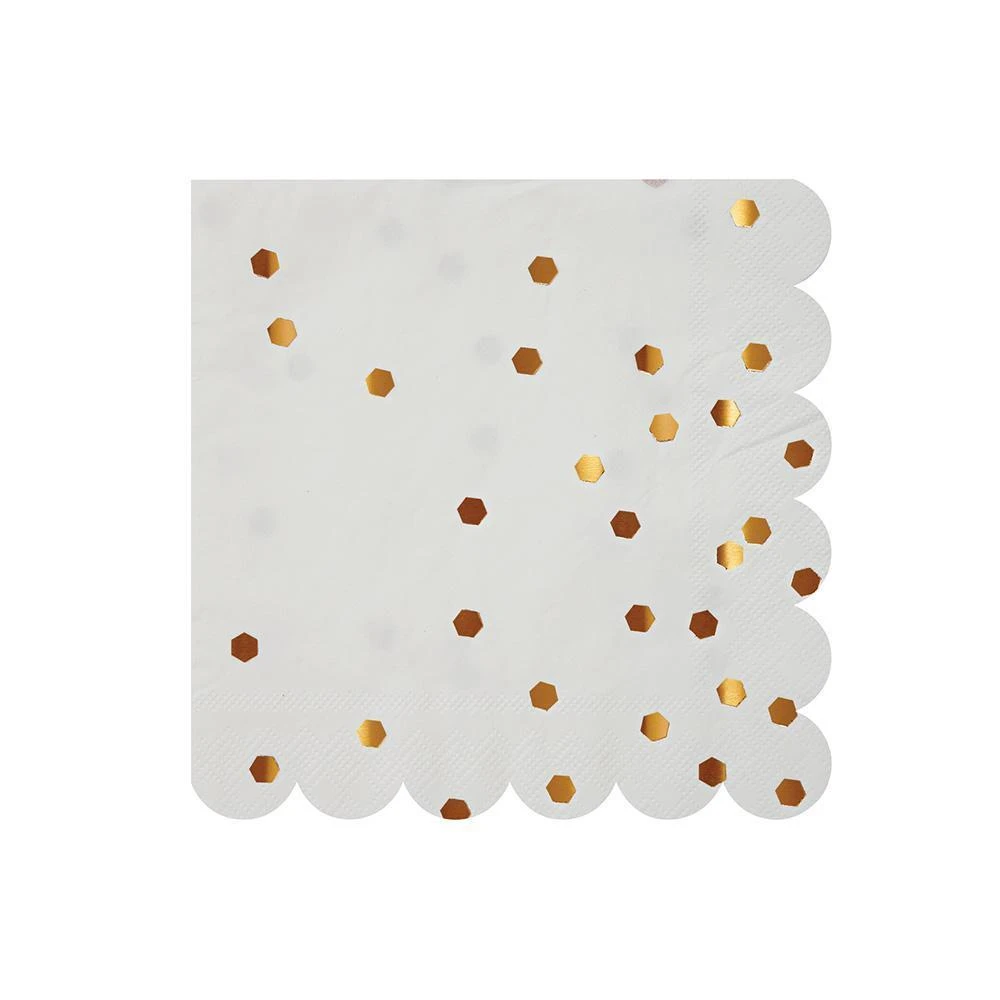 Sale Party Supplies Rose Gold Small Napkins (Pack Of 16) 3 Sale Party Supplies Rose Gold Small Napkins (Pack Of 16)