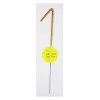 Plush Appeal, LLC Party Supplies Mini Gold "1" Sparkler Candle (Each) 2 Plush Appeal, LLC Party Supplies Mini Gold "1" Sparkler Candle (Each)