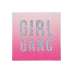 Sale Girl Gang Small Napkin (Pack Of 16)