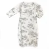 MGSPOT Storyland Toile Baby Gown 3-6M - Grey (Each) Gifts & Apparel 2 MGSPOT Storyland Toile Baby Gown 3-6M - Grey (Each) Gifts & Apparel