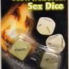 Mardi Gras Spot Novelties Large Glow In The Dark Sex Dice (Pack)
