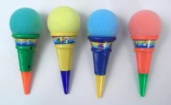Mardi Gras Spot Toys Assorted Color Ice Cream Shooter 7" (Dozen)