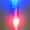 Mardi Gras Spot LED American Flag Foam Baton With 6 White Lights 18" Light-Ups