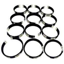 Mardi Gras Spot 7" Fleur De Lis Bracelet 4 Mardi Gras Spot 7