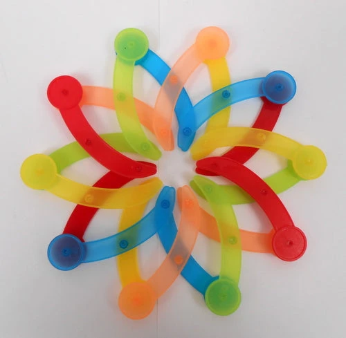 Mardi Gras Spot Multicolor Collapsible Frisbee (Each) Toys 3 Mardi Gras Spot Multicolor Collapsible Frisbee (Each) Toys