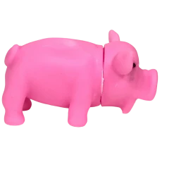 Mardi Gras Spot Vinyl Shrilling Pig 6" (Each) Toys