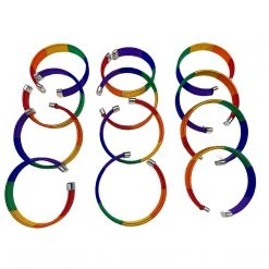 Sale Beads Rainbow Bracelet (Dozen)