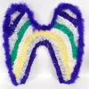 Plush Appeal, LLC Purple, Green And Gold Wings 22" X 23.5" (Each) Party Supplies
