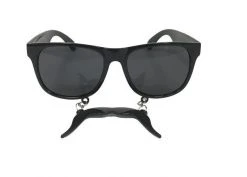 Sale Black Sunglasses With Mustache (Each)