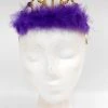 Mardi Gras Spot Headbands Princess Tiara With Purple Trim (Dozen) 1 Mardi Gras Spot Headbands Princess Tiara With Purple Trim (Dozen)