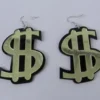 Sale Earrings - Fish Hook, Dollar Sign (Dozen) 2 Sale Earrings - Fish Hook, Dollar Sign (Dozen)