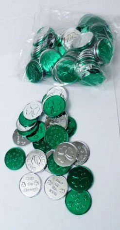 Mardi Gras Spot St. Patrick's Day Coin - 4 Styles (Gross) Toys