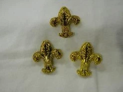 Plush Appeal, LLC 2.5" Fleur De Lis (Dozen)