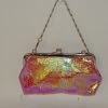 Sale Novelties Hot Pink Iridescent Coin Purse With Strap (Each) 1 Sale Novelties Hot Pink Iridescent Coin Purse With Strap (Each)