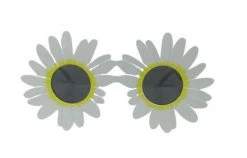 Mardi Gras Spot Daisy Sunglasses (Each)