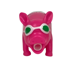 Mardi Gras Spot Pink Pig With Swim Suit And Sunglasses (Each) Toys