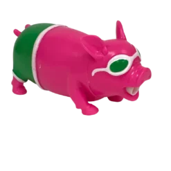 Mardi Gras Spot Pink Pig With Swim Suit And Sunglasses (Each) Toys