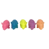 Sale 3.5" Squealing Neon Pig - Assorted Colors (Pack Of 5)
