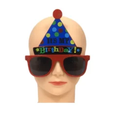 Sale Novelties Happy Birthday Hat Sunglasses (Each)