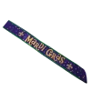 Plush Appeal, LLC Party Supplies Mardi Gras Sash (Each)