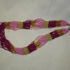Sale Hot Pink Beaded Necklace (Each) 2 Sale Hot Pink Beaded Necklace (Each)