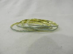 Sale Light Blue Glitter Bracelet (Pack Of 6)