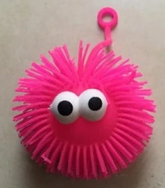 Sale Spikey Squeeze Ball Yo-Yo With Face (Dozen) Toys