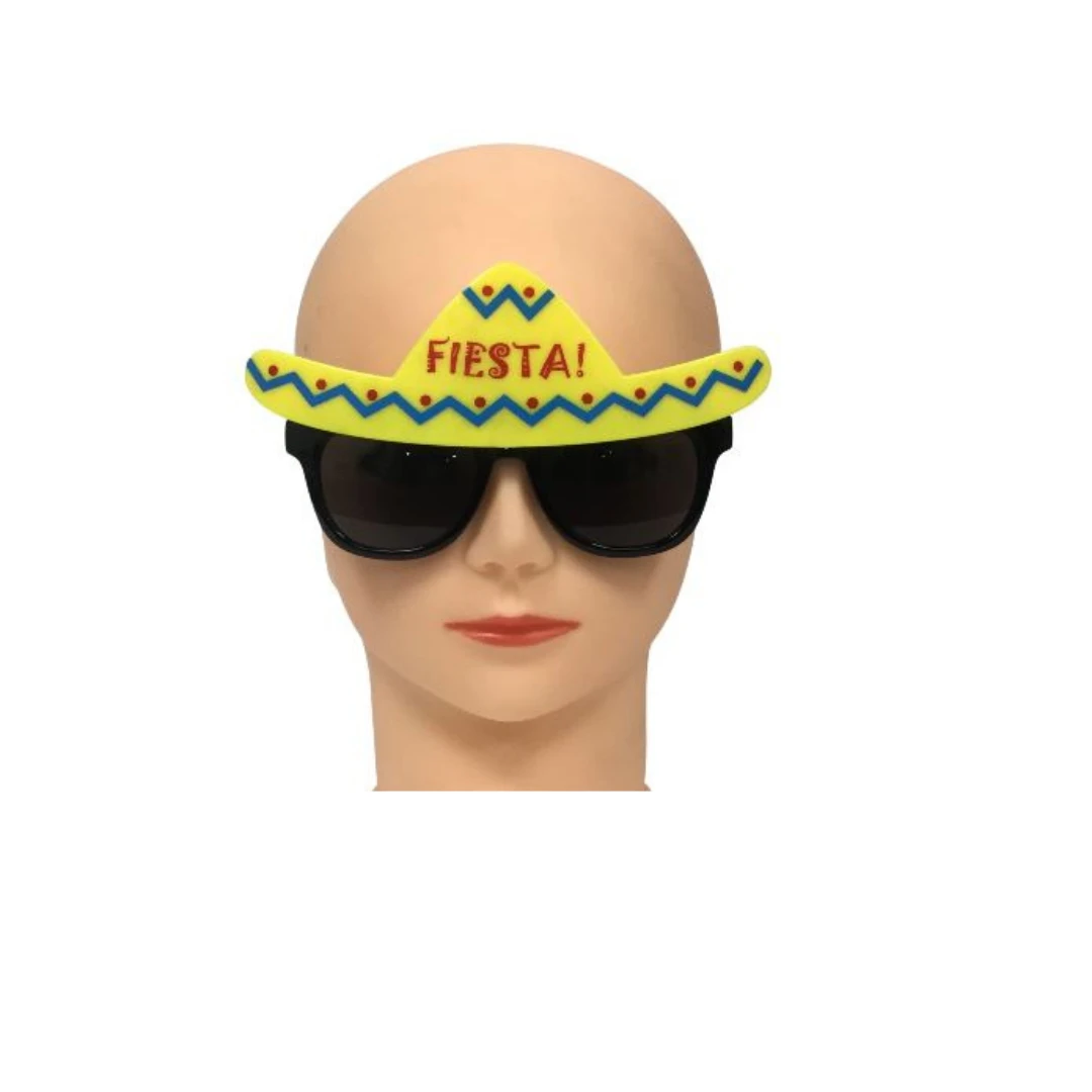 Mardi Gras Spot Fiesta Sombrero Sunglasses (Each) Novelties Mardi Gras Spot Fiesta Sombrero Sunglasses (Each) Novelties