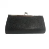 Sale Large Black Glitter Clutch Purse 9.5" X 4.5" With Chain (Each) Novelties 2 Sale Large Black Glitter Clutch Purse 9.5" X 4.5" With Chain (Each) Novelties