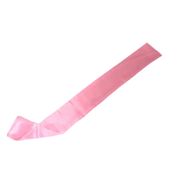 Sale Baby Pink Satin Sash 33" X 4" (Each)
