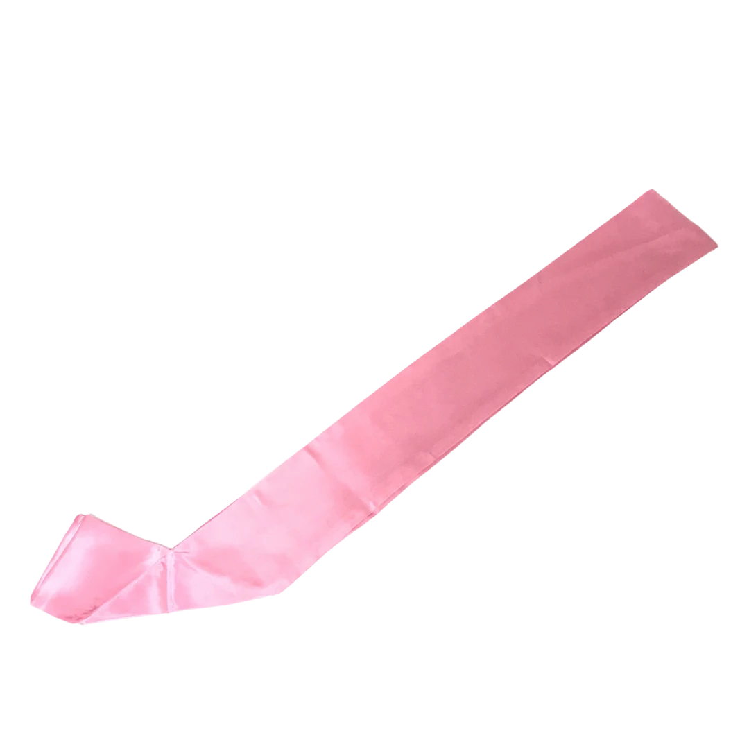 Sale Baby Pink Satin Sash 33" X 4" (Each) 3 Sale Baby Pink Satin Sash 33" X 4" (Each)