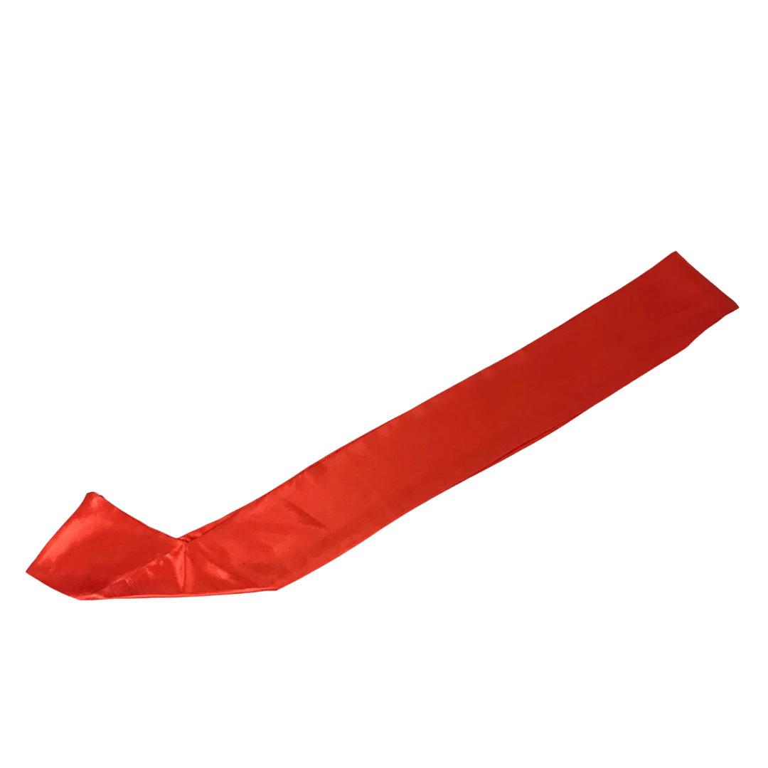Plush Appeal, LLC Party Supplies Red Satin Sash 33" X 4" (Each) 3 Plush Appeal, LLC Party Supplies Red Satin Sash 33" X 4" (Each)