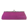 Sale Hot Pink Glitter Clutch Purse 8" X 3" With Chain (Each) 2 Sale Hot Pink Glitter Clutch Purse 8" X 3" With Chain (Each)