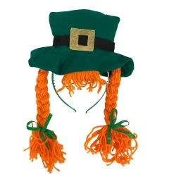 Sale Party Supplies Leprechaun Wig And Hat Set (Each)